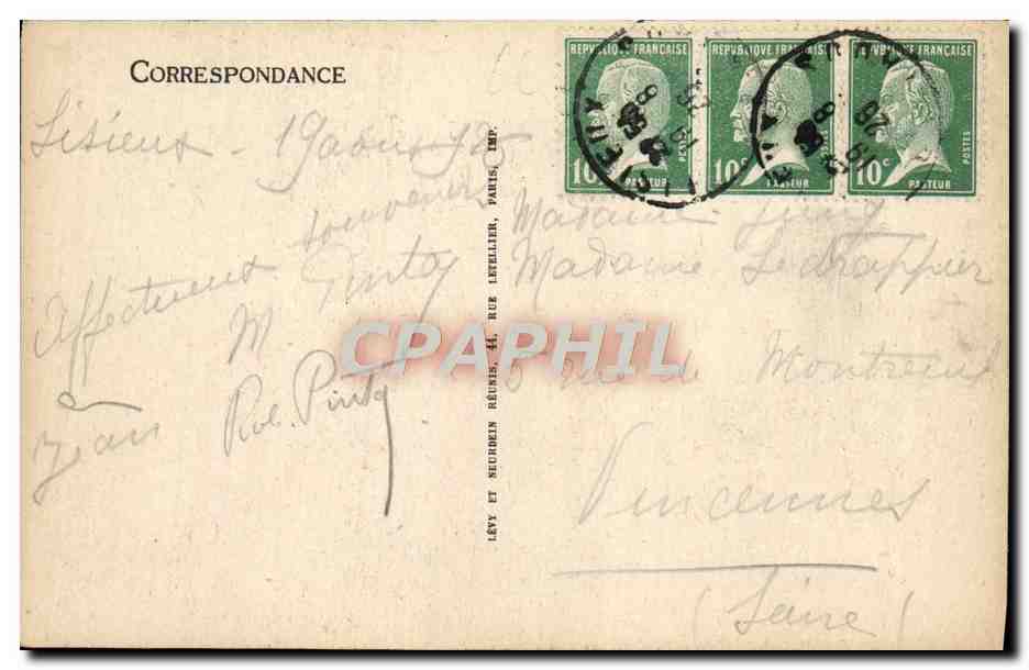 Lisieux - La Rue de la Paix — Éditeur Maurice Duvey Lisieux, n°36 — Reverso
