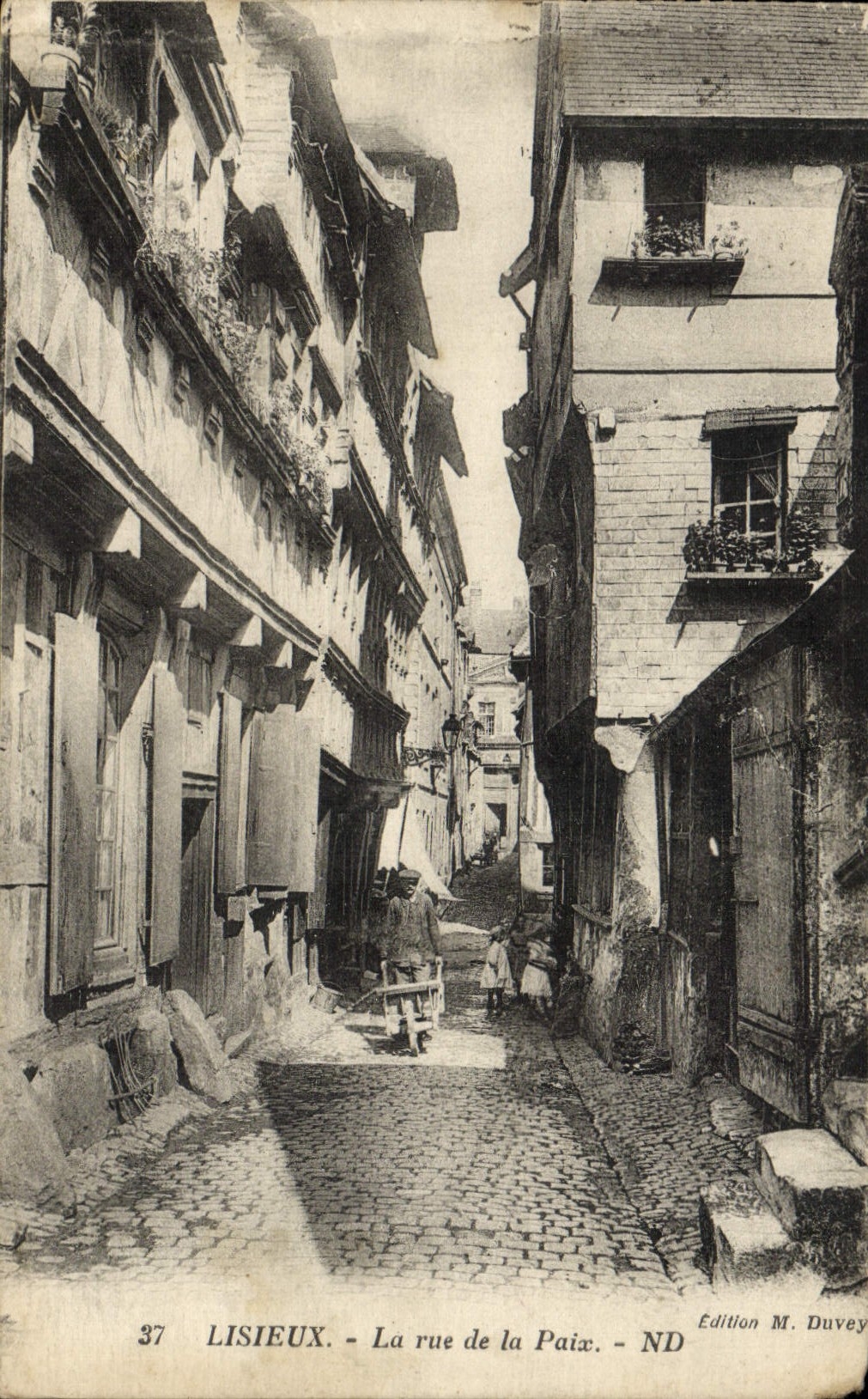 Lisieux - La rue de la Paix - Édition M. Duvey