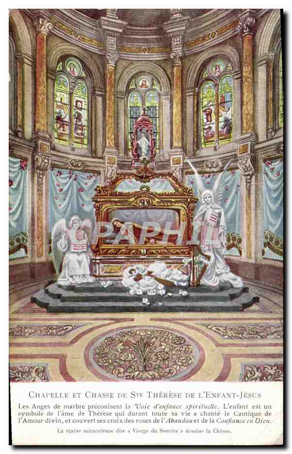 Chapelle et Chasse de Ste Thérèse de l'Enfant-Jésus — éditeur non visible