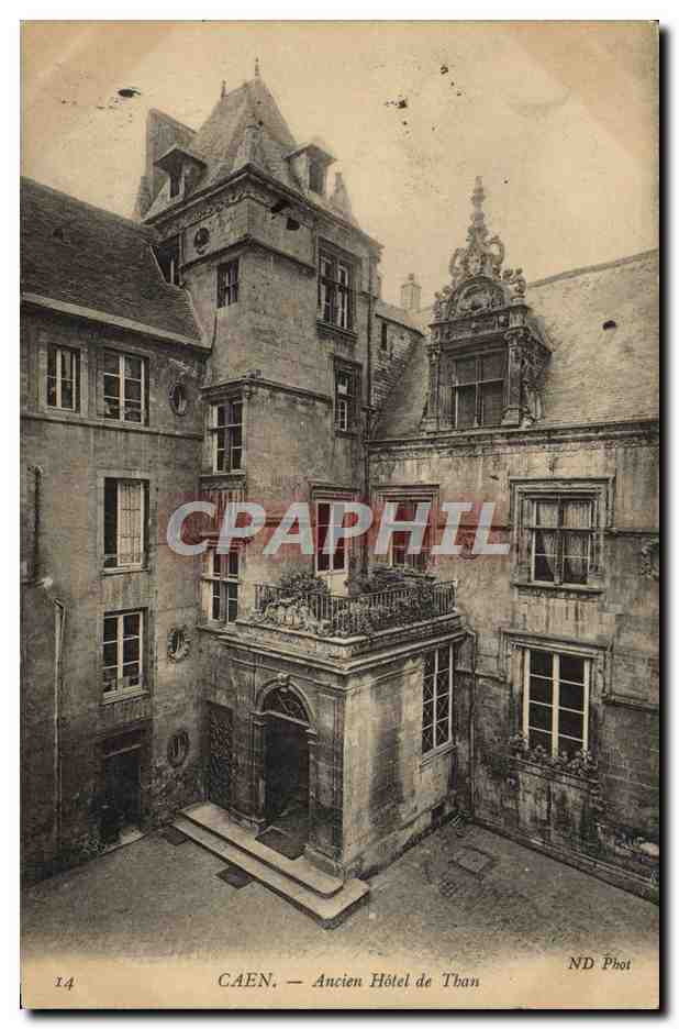 CPA Caen Ancien Hotel de Than