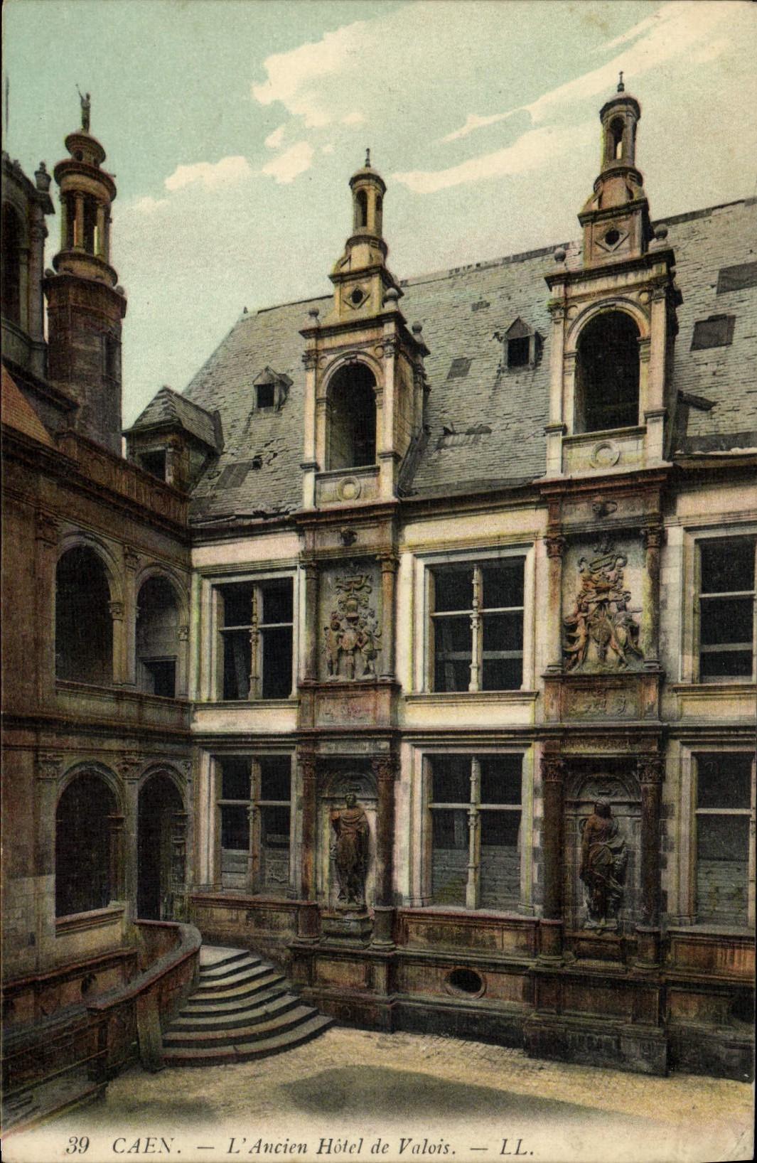 CPA Caen L'Ancien Hotel de la Valois 