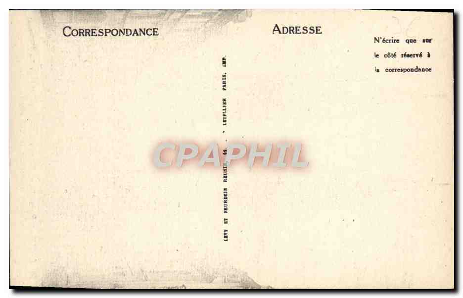 CPA Caen Eglise Saint Etiene Ancienne Abbaye des Hommes  — Verso