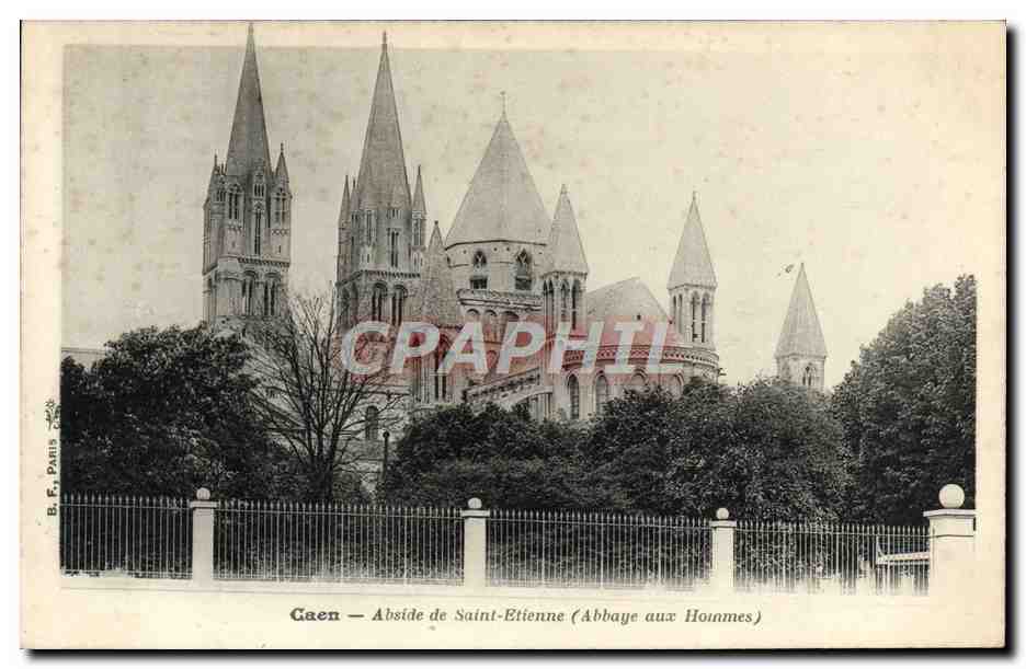 CPA Caen Abside de Saint Etienne Abbaye aux hommes