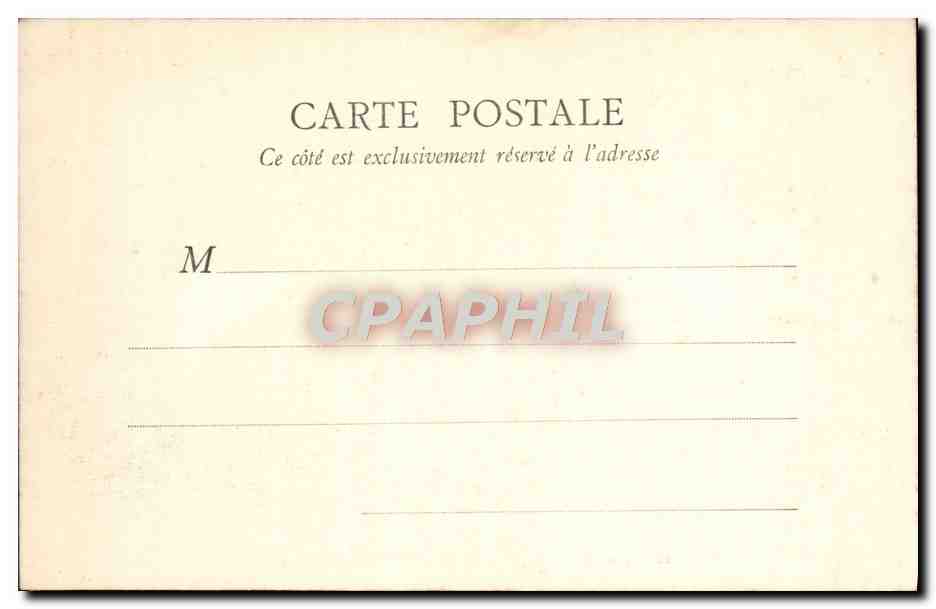 CPA Caen Abside de Saint Etienne Abbaye aux hommes — Verso