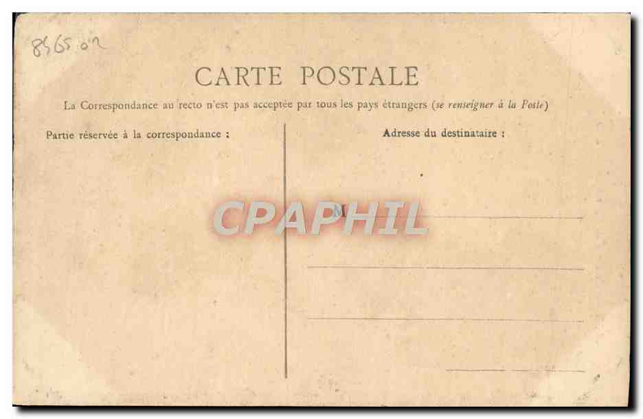 CAEN — L'Avenue de Courseulles — L. D. — Verso