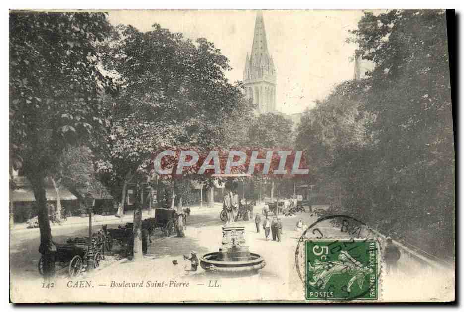 CPA Caen Boulevard Saint Pierre 