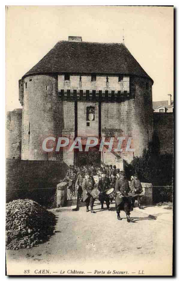 Caen — Le Château — Porte de Secours — LL