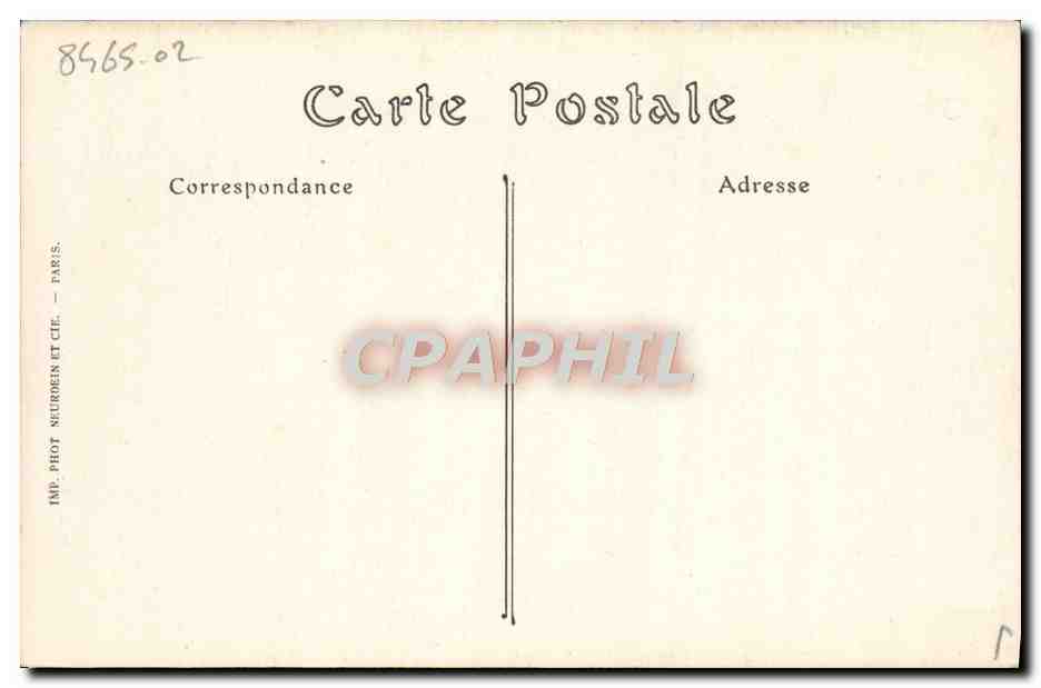 CAEN — Le Château, Porte dite de Secours — ND. Phot. — Verso