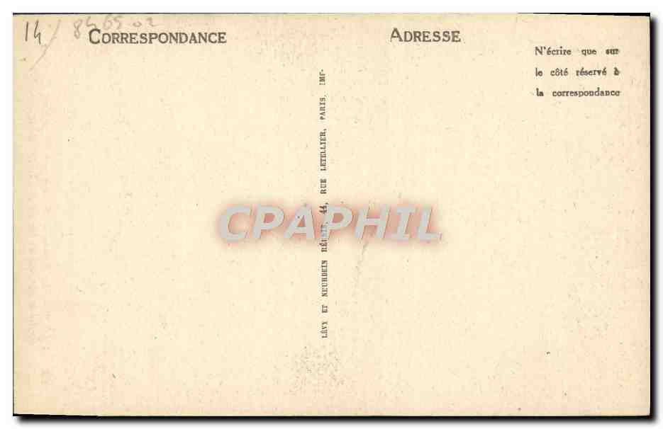 CPA Caen Le Lycee Ancienne Abbaye aux Hommes Grille et Rampe en fer forge  — Verso