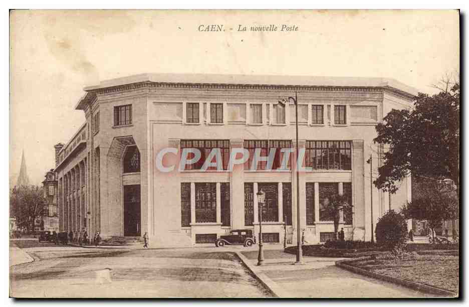 Caen - La nouvelle Poste — éditeur A. Froment, Rue Saint-Jean