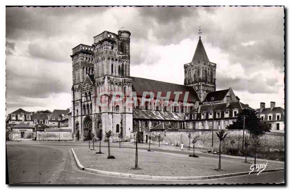 CPA Caen L'Abbaye aux Dames 