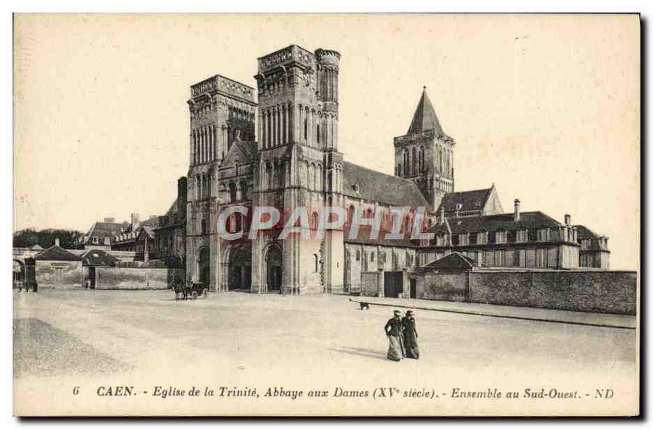 CPA Caen Eglise de la Trinite Abbaye aux Dames 