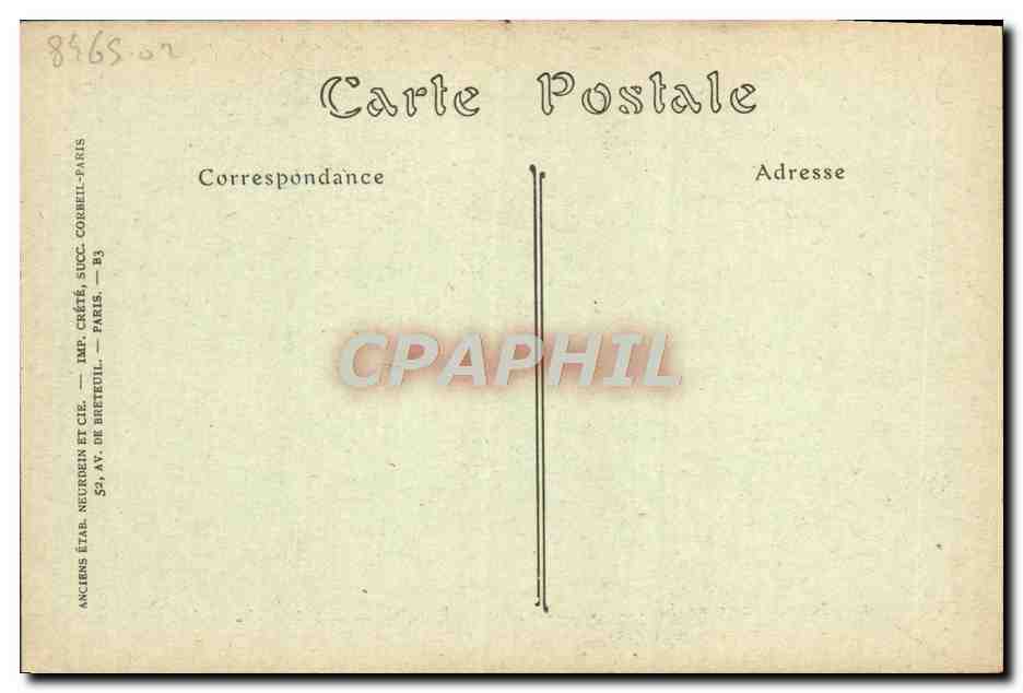 CPA Caen Eglise de la Trinite Abbaye aux Dames la Crypte  — Rückseite
