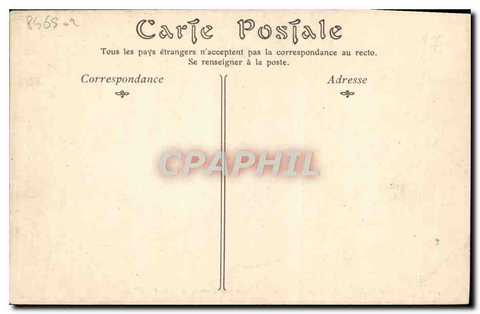 CPA Caen Eglise de la Trinite Abbaye aux Dames la Crypte  — Rückseite