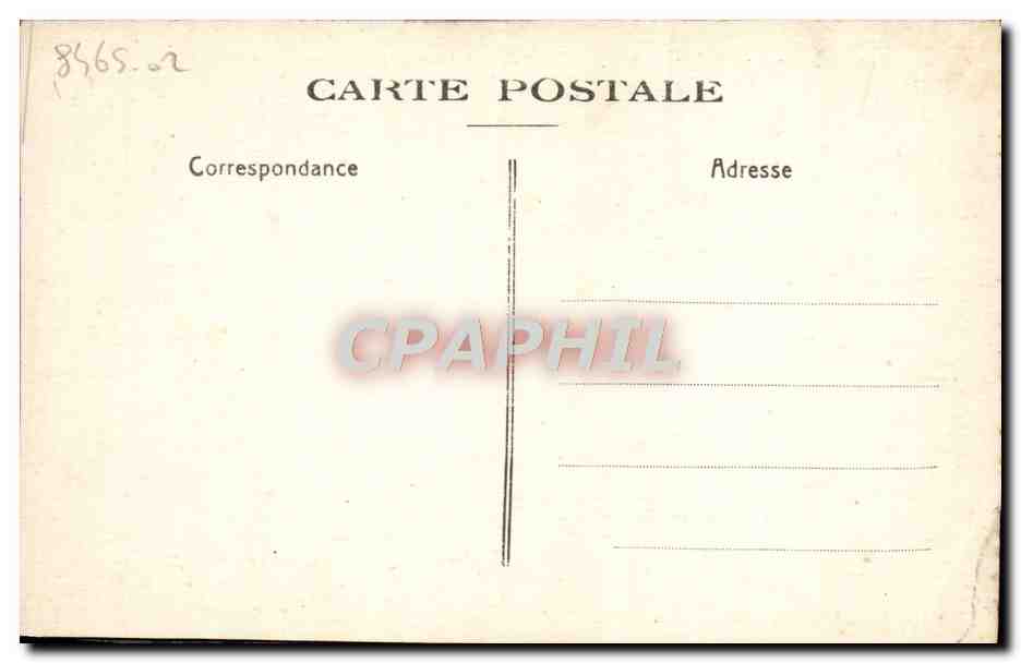 CPA Caen Ancienne Abbaye aux Dames Vue d'ensemble  — Rückseite