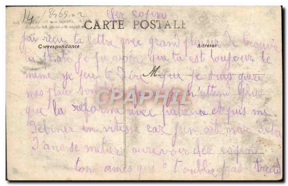 CPA Caen Abbaye aux Dames fondee par la Reine Mathilde Xl e siecle  — Verso