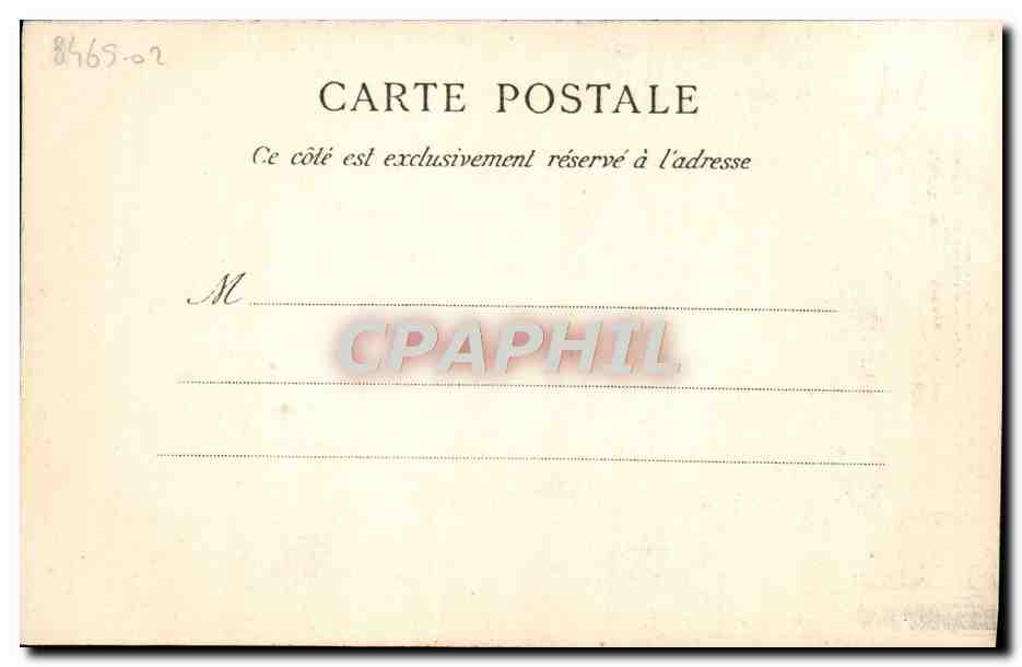 CAEN — Abbaye aux Dames (Église de la Trinité) — La C.P.A. Paris, n° 2713 — Achterkant
