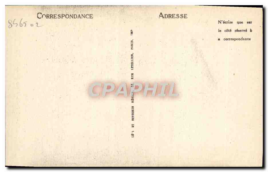 Caen — L'Église Notre-Dame — LL — Verso