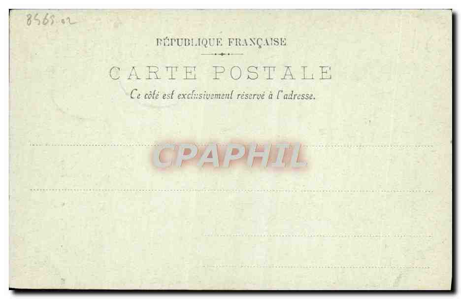 Caen — L'Église Notre-Dame — éditeur inconnu, n° 28 — Verso