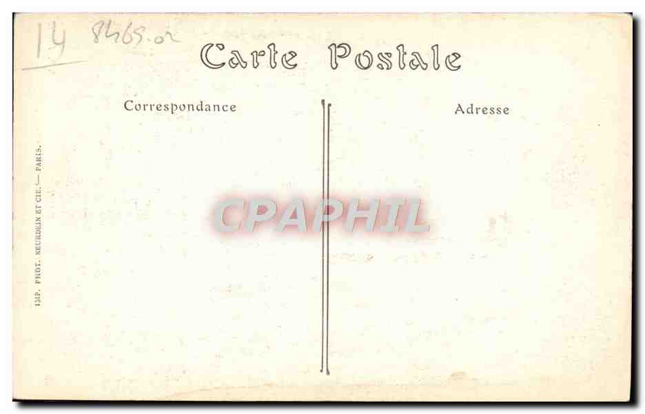 CPA Caen Le vieux saint etienne — Verso