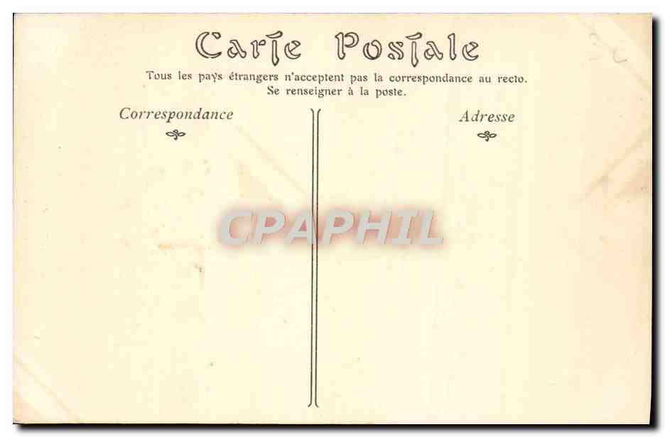 CPA Caen Eglise saint etienne abbaye aux hommes — Verso