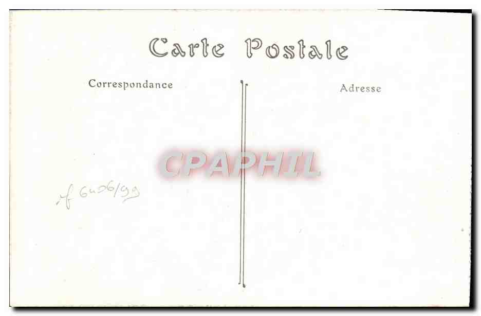 CPA Caen Eglise saint etienne abbaye aux hommes — Verso