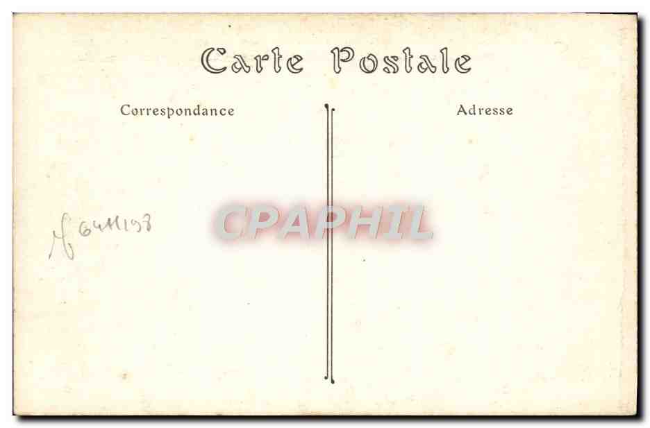 CPA Caen Eglise saint etienne abbaye aux hommes — Verso