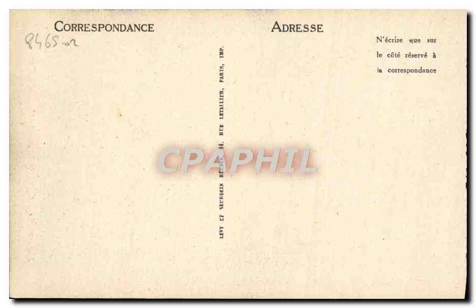 CPA Caen Eglise Saint etienne abbaye aux hommes — Verso