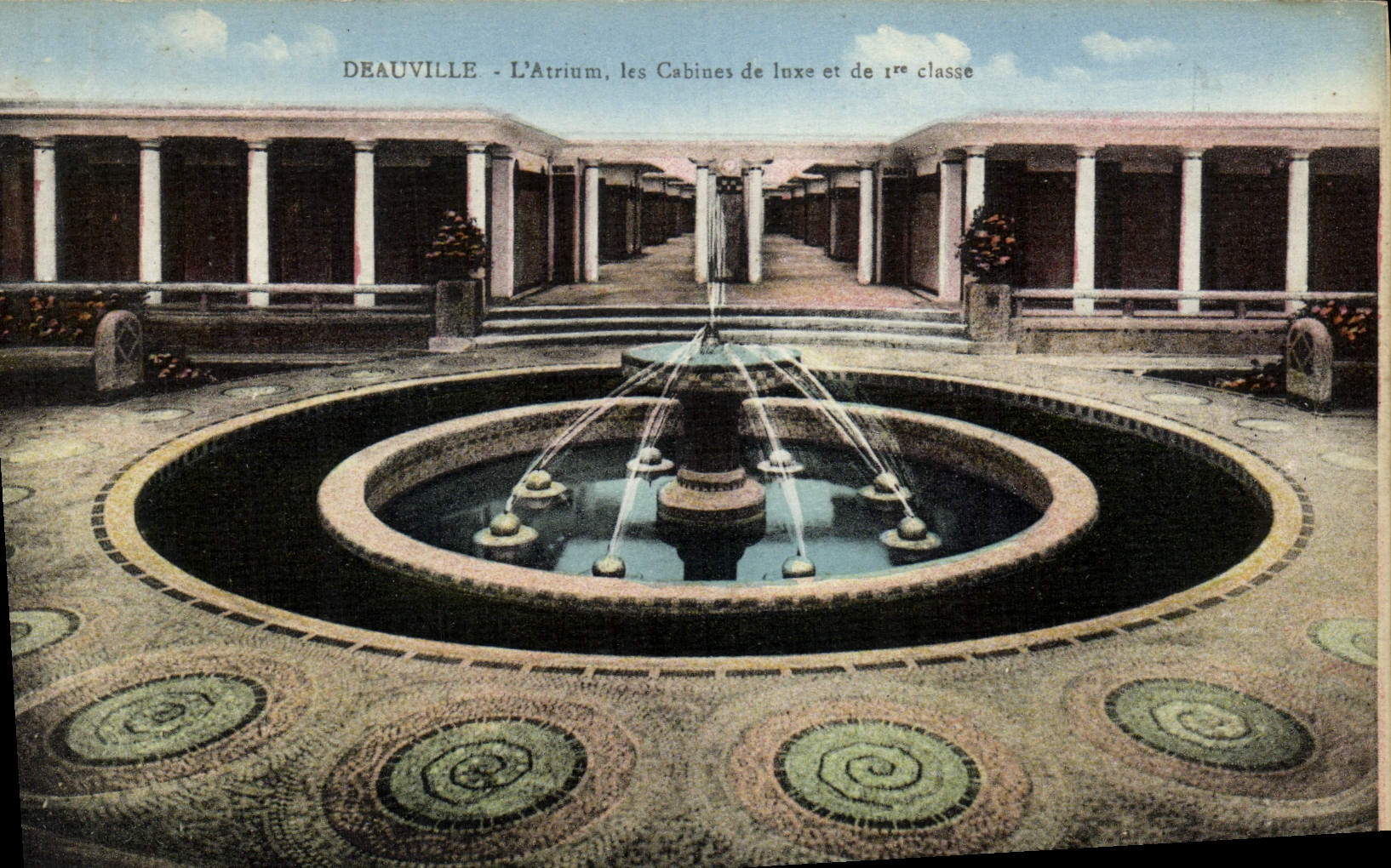 Deauville - L'Atrium, les Cabines de luxe et de 1ère classe