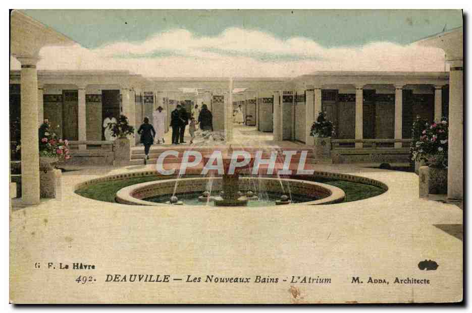 Deauville — Les Nouveaux Bains — L'Atrium — M. Adda, Architecte