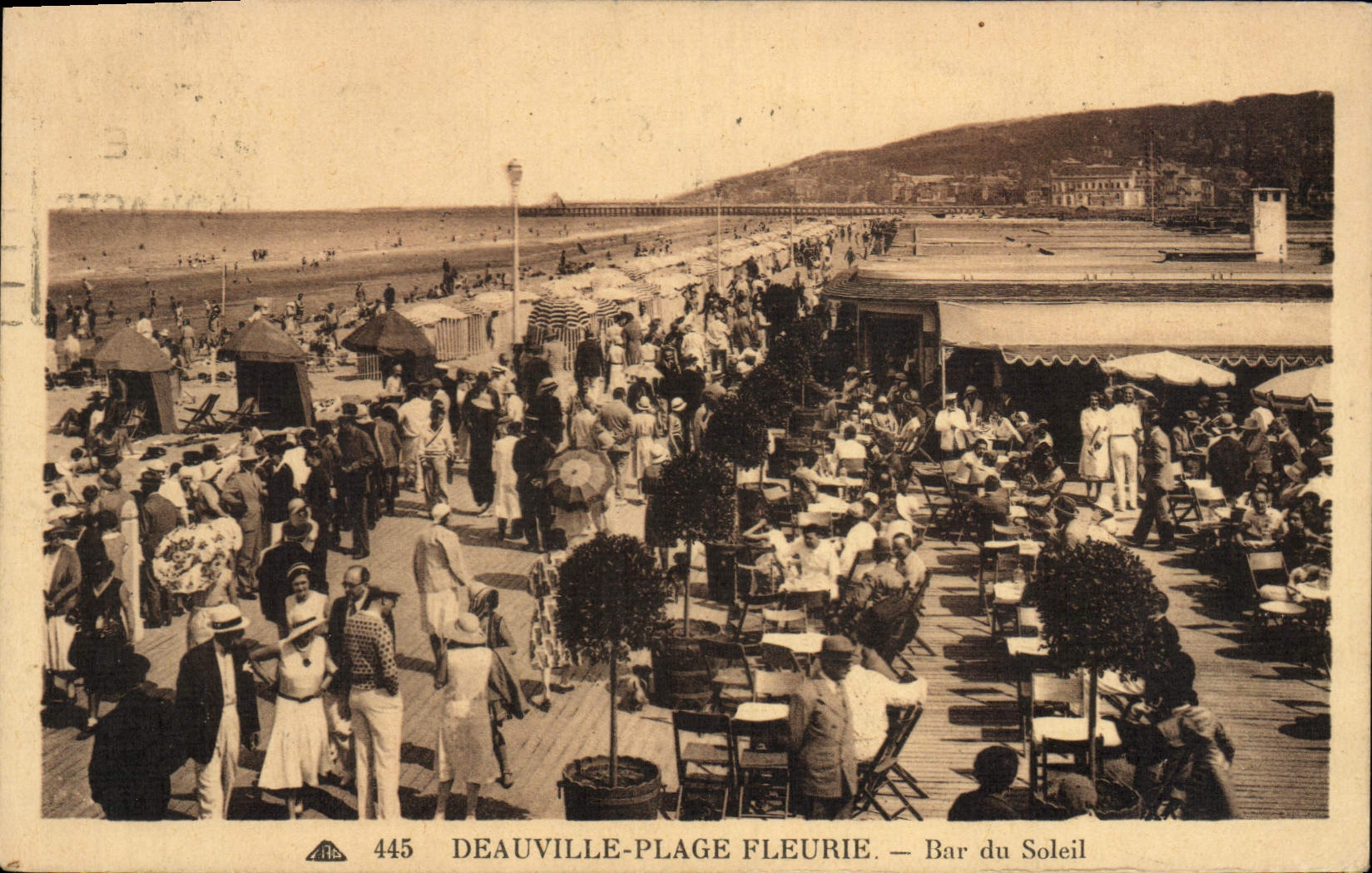 Deauville-Plage Fleurie — Bar du Soleil — n° 445