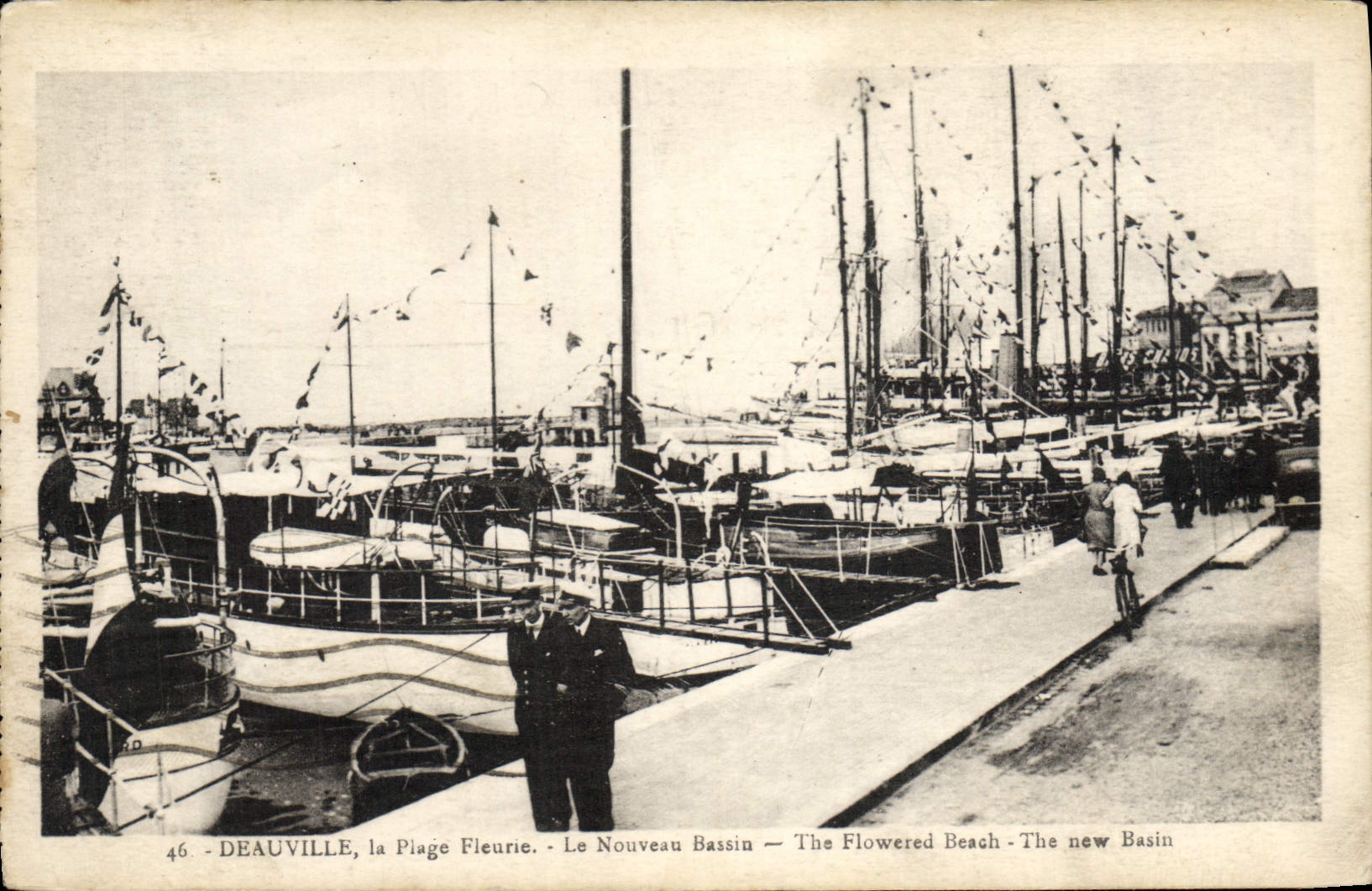 Deauville, la Plage Fleurie — Le Nouveau Bassin — Édition 'La Plage Elegante' n°46