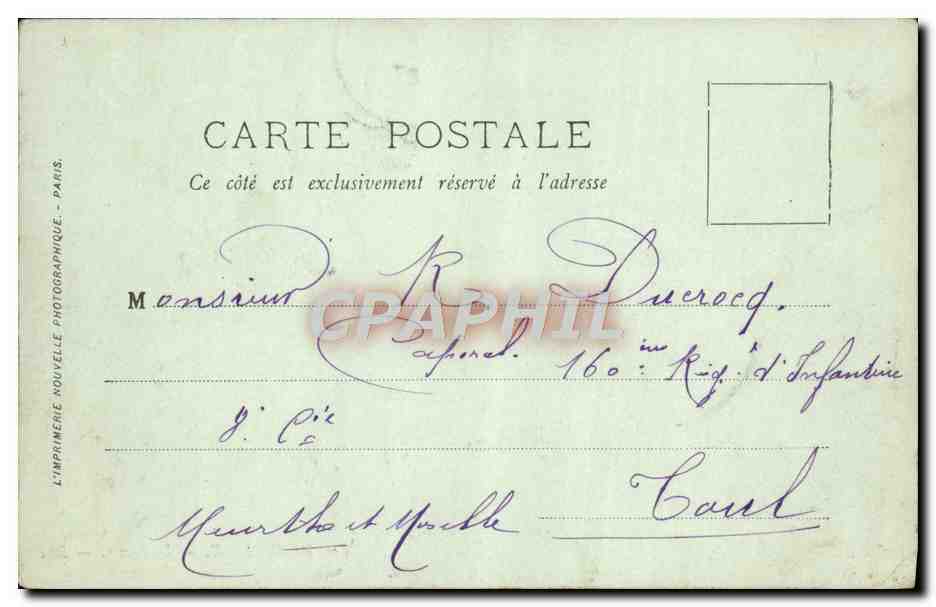 Trouville-Deauville — Le Bassin — LL. — G. de Jourdey — Rückseite