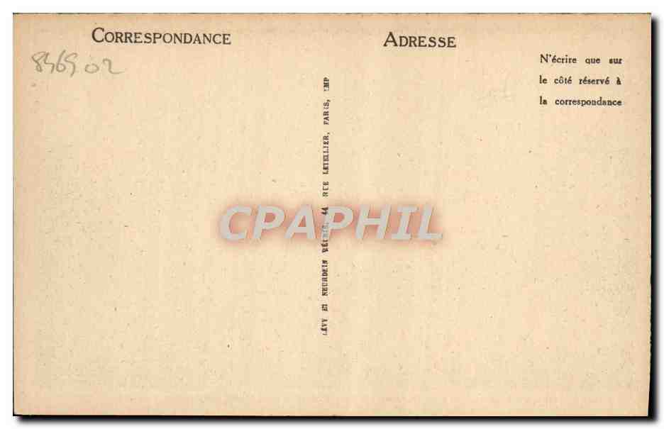 Deauville, La Plage Fleurie — Les Yachts de Plaisance — LL, n° 255 — Verso