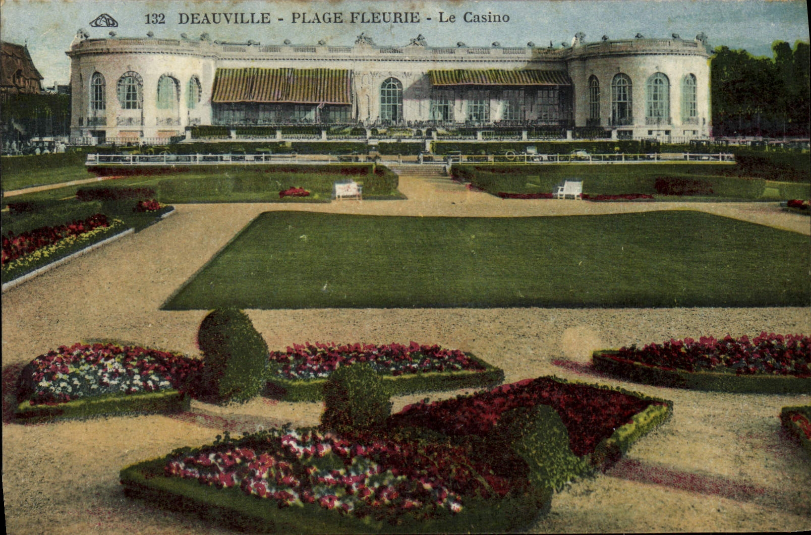 Deauville - Plage Fleurie - Le Casino — éditeur Alsace-Enne der Anzeigephil