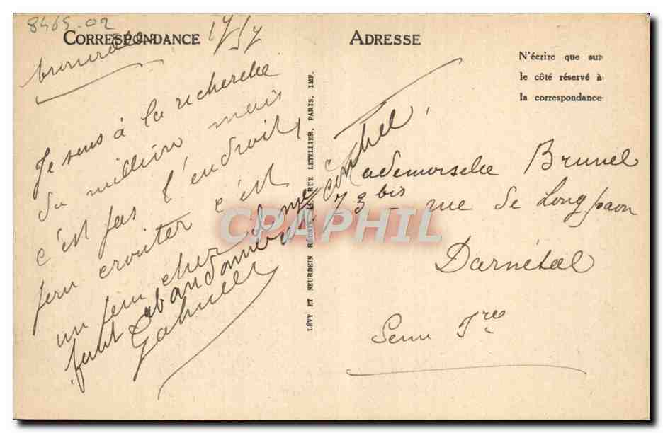 Deauville. La Plage Fleurie — Le Casino et l'Hôtel Royal — LL — Verso