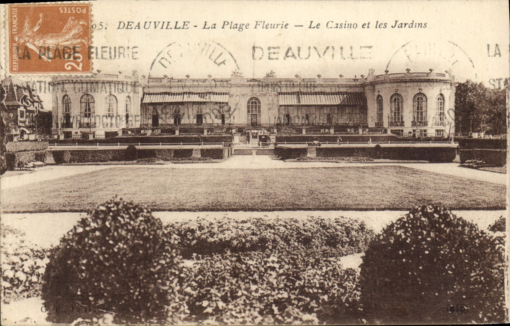 Deauville - La Plage Fleurie — Le Casino et les Jardins — n°5