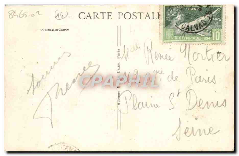 Deauville — Le Casino et Royal-Hôtel — G. F., Le Havre, n°449 — Back