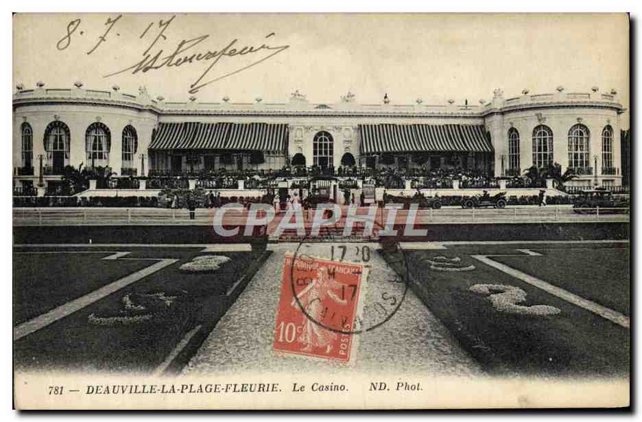 Deauville-La-Plage-Fleurie — Le Casino — ND. Phot.
