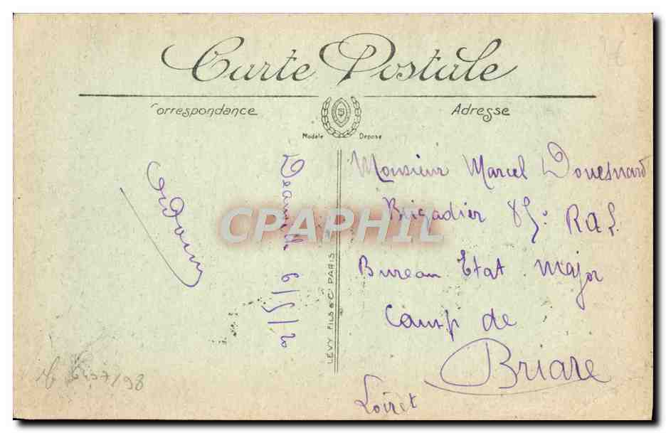 Deauville — Le Casino et les Jardins — LL, n° 282 — Rückseite