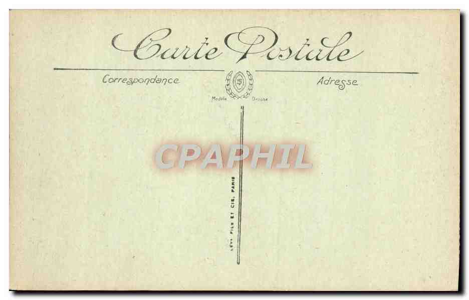 CPA Deauville Les terrasses du jardins — Rückseite