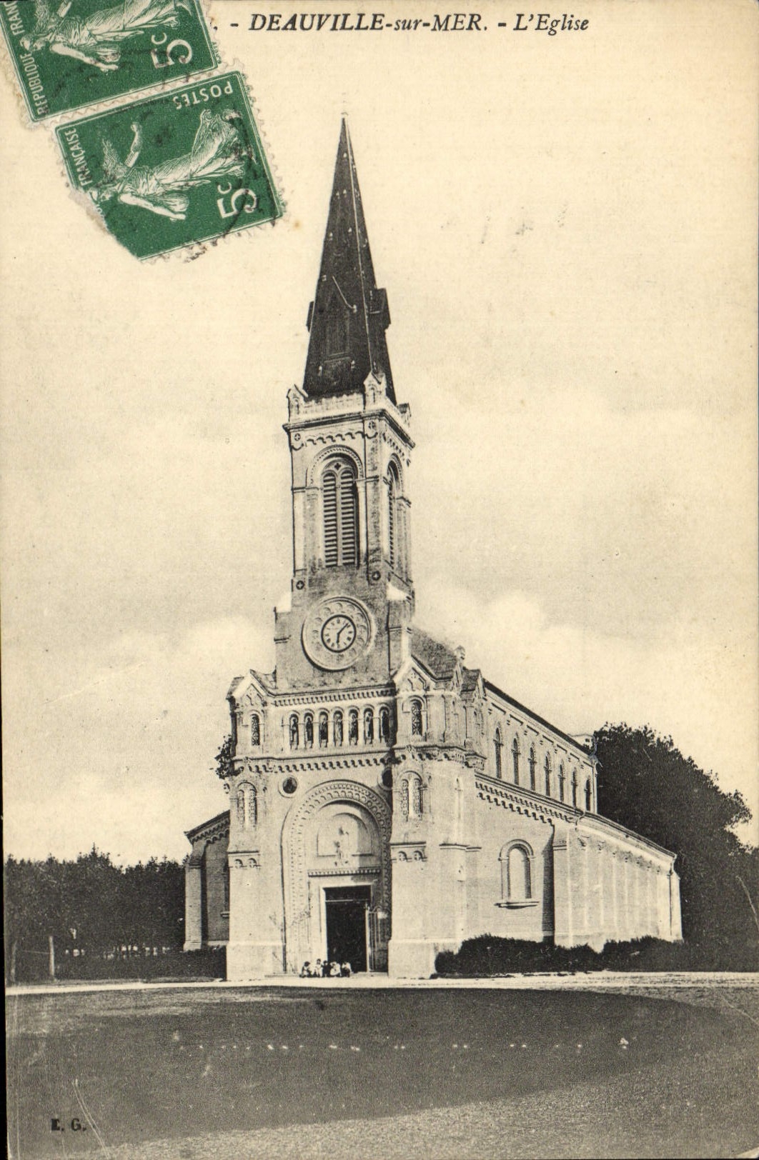 Deauville-sur-Mer — L'Église — E.G.