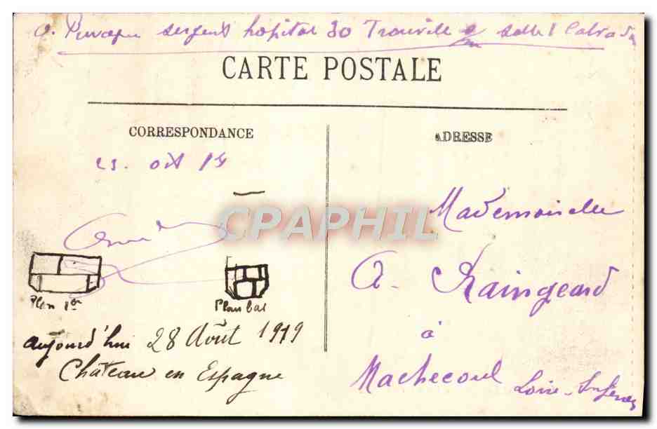 Deauville — La Ferme du Coteau — LL. n°297 — Verso
