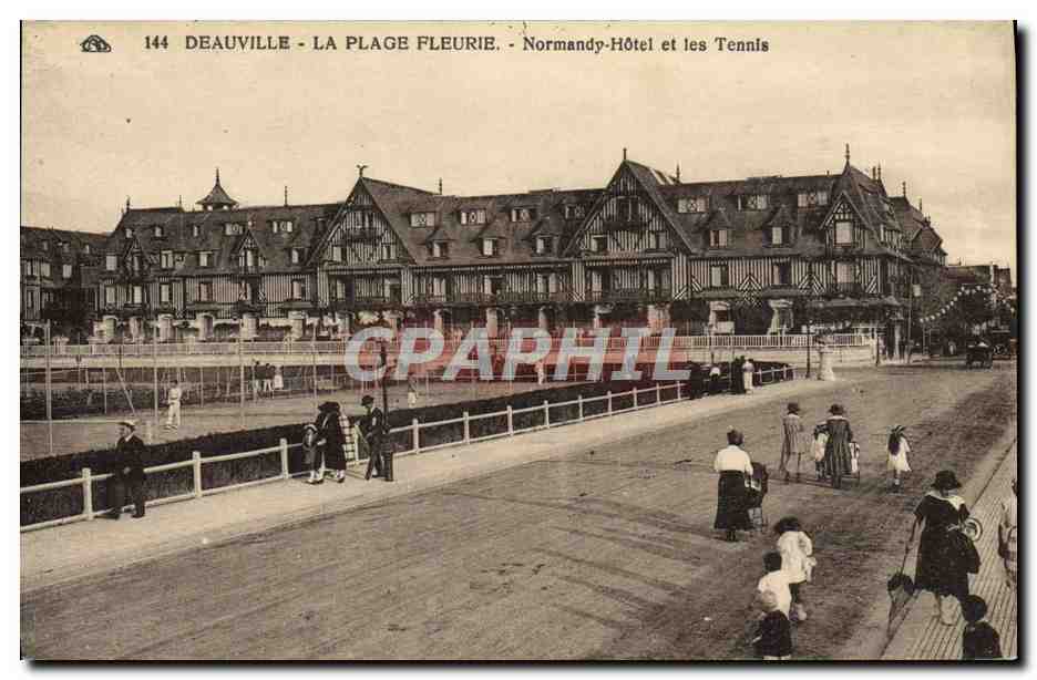 Deauville - La Plage Fleurie - Normandy-Hôtel et les Tennis