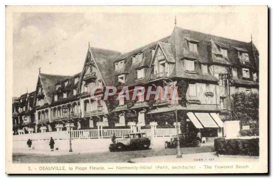 Deauville, la Plage Fleurie — Normandy-Hôtel (Petit, architecte)