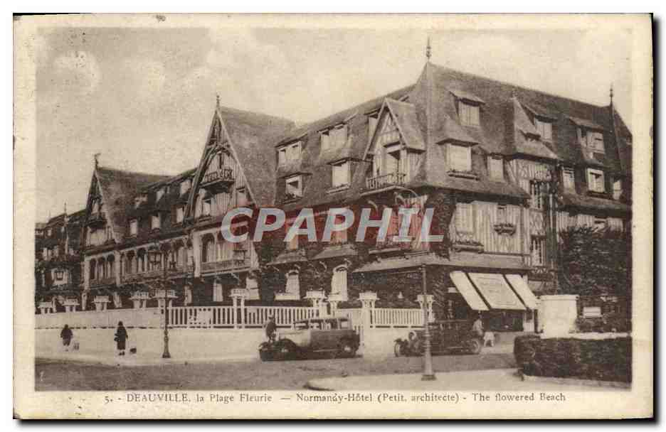 Deauville, la Plage Fleurie — Normandy-Hôtel (Petit, architecte)