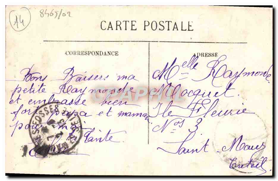 CPA Deauville la cour du normandy hotel — Verso