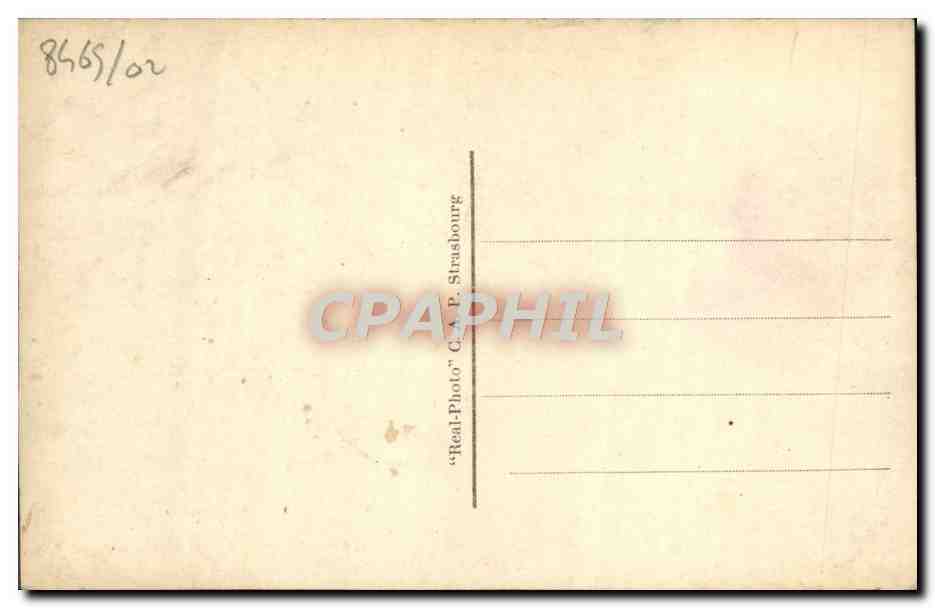 Deauville. La Plage Fleurie — Le Royal Hôtel — C.A.P. Strasbourg n°278 — Verso