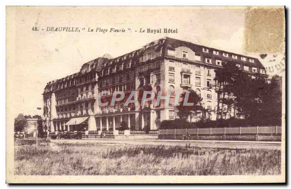 Deauville, "La Plage Fleurie" - Le Royal Hôtel
