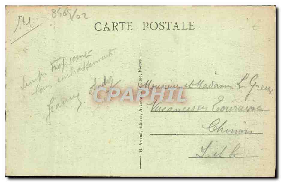 Deauville, "La Plage Fleurie" - Le Royal Hôtel — Verso